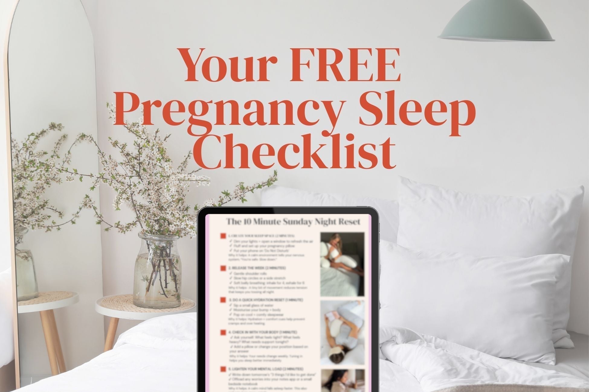 The Sunday Night Reset for expecting mums