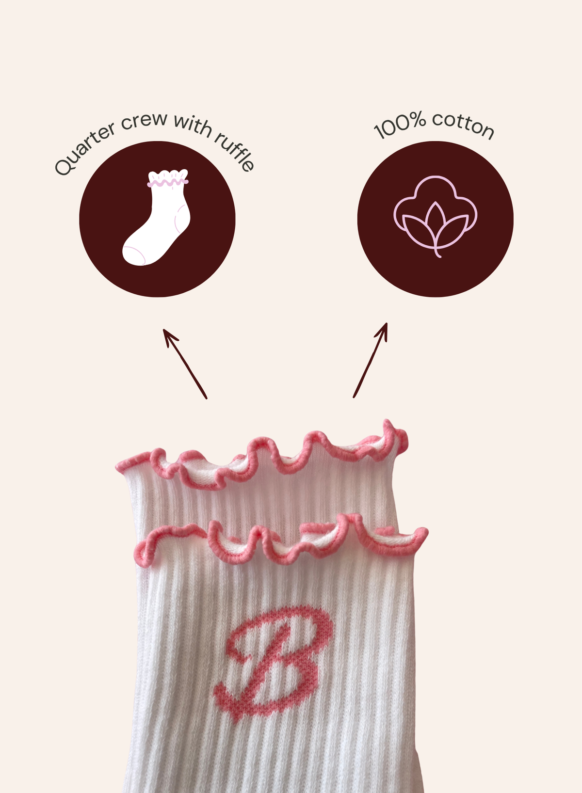 Ruffle Socks