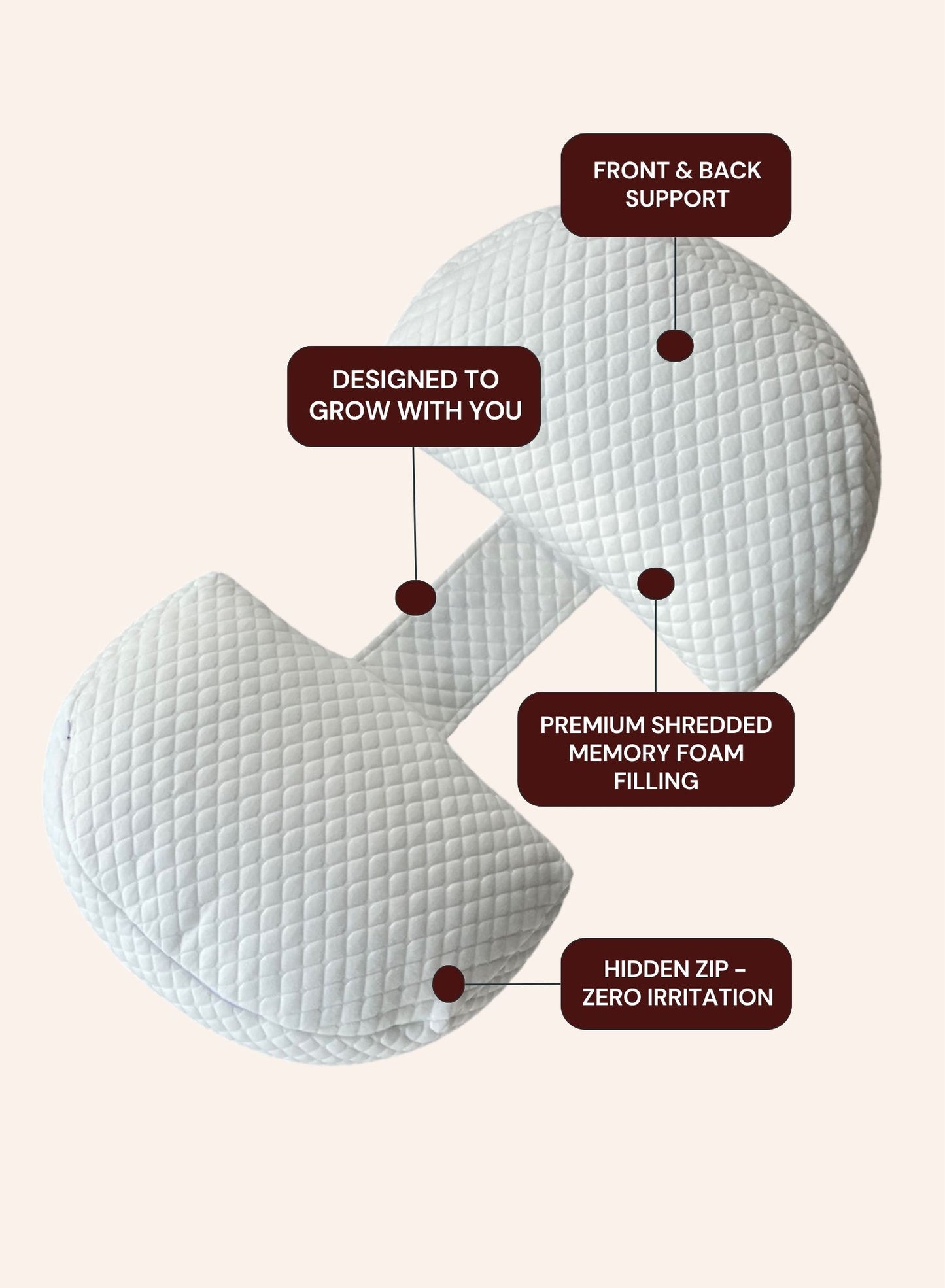 Belly Bliss Pregnancy & Feeding Pillow